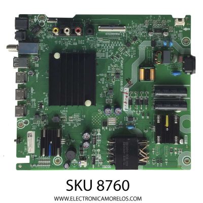 MAIN FUENTE (COMBO) PARA TV HISENSE ((ANDROID)) 4K / NUMERO DE PARTE 303826 / RSAG7.820.11808/ROH / 303823 / 50A53FUA(0010) / H41802PNR18A1 / PANEL HD500Y1U91-T0L2\GM\CKD3A\ROH / DISPLAY CV500U2-L01 REV:02 / MODELOS 50A6H / 50A65H 50A53FUA